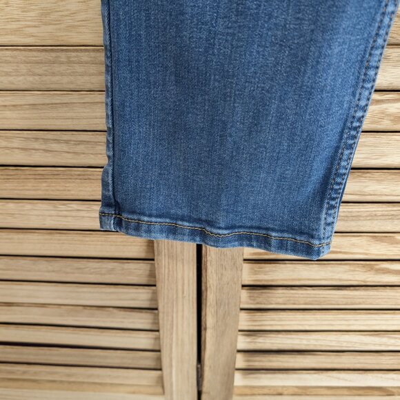 Levi's 502 Classic Blue Denim Jeans Size 36x34 - Picture 2 of 10
